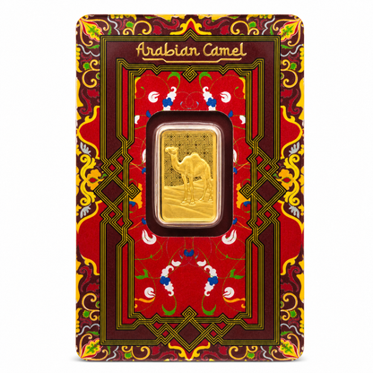 PAMP Suisse Arabian Camel 5 Grams Gold Bar 24KT - FKJGBR24K6963