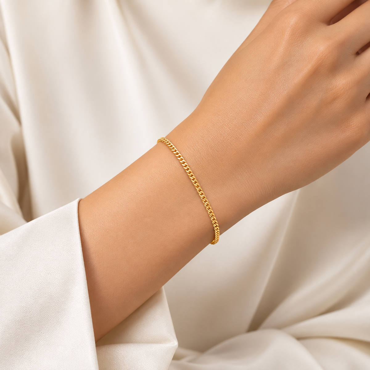 Gold Bracelet 18KT - FKJBRL18KU6115