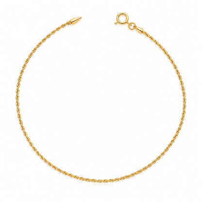 Gold Rope Bracelet 18KT - FKJBRL18KU6363