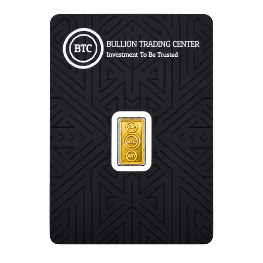 BTC 0.25 Gram Gold Bar 24KT - FKJGBR24K6952