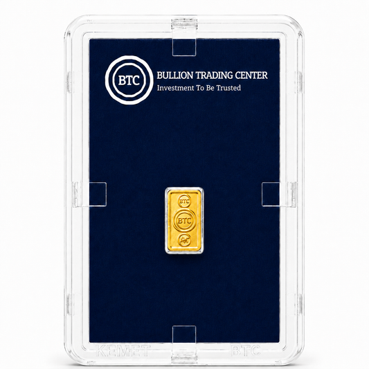 BTC 0.25 Gram Gold Bar 24KT - FKJGBR24K6952
