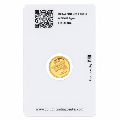 BTC 2 Grams Huey, Dewey, and Louie Gold Coin 24KT - FKJGBR24K6979