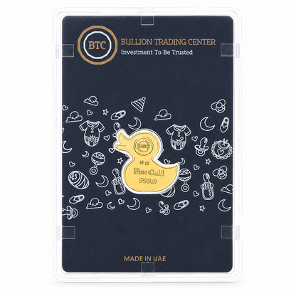 BTC Baby Duck 5 Grams Gold Bar 24KT – FKJGBR24K6933