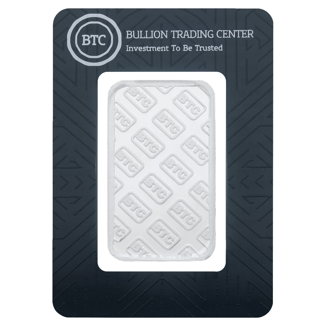 BTC 50 Grams Silver Bar - FKJGBRSL6897