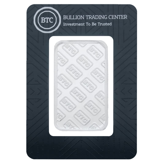 BTC 50 Grams Silver Bar - FKJGBRSL6897