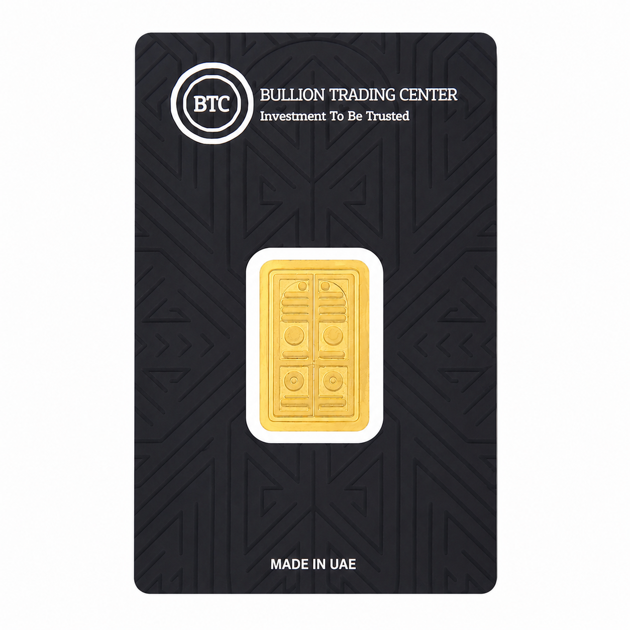 BTC 20 Grams The Door of the Kaaba Gold Bar 24KT - FKJGBR24K6639