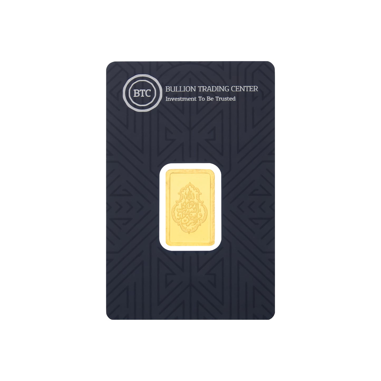 BTC 5 Gram Allah Noor Gold Bar 24KT - FKJGBR24K6736