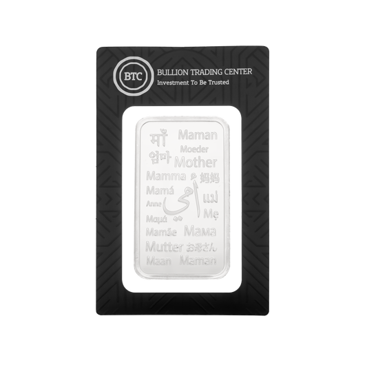 BTC 20 Grams Ummi Silver Bar - FKJGBRSL6898