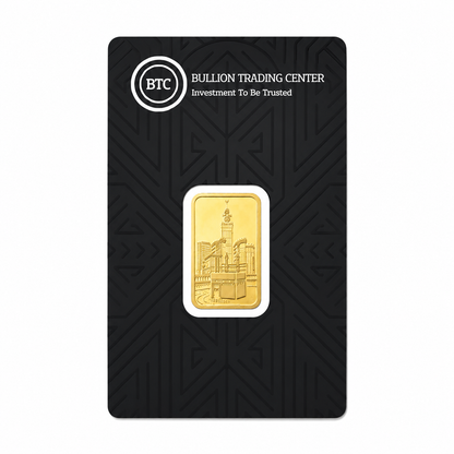 BTC 10 Grams Al Haram Gold Bar - FKJGBR24K6976