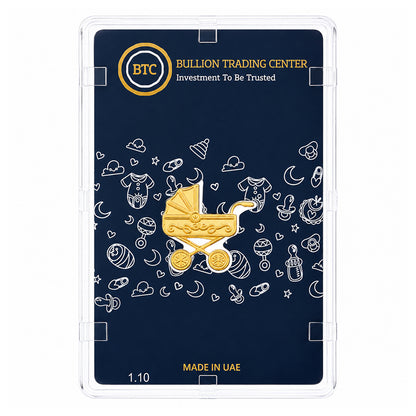 BTC Baby Car 5 Grams Gold Bar 24KT – FKJGBR24K10394