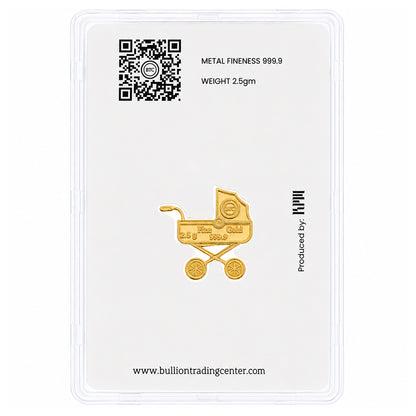 BTC Baby Car 5 Grams Gold Bar 24KT – FKJGBR24K10394
