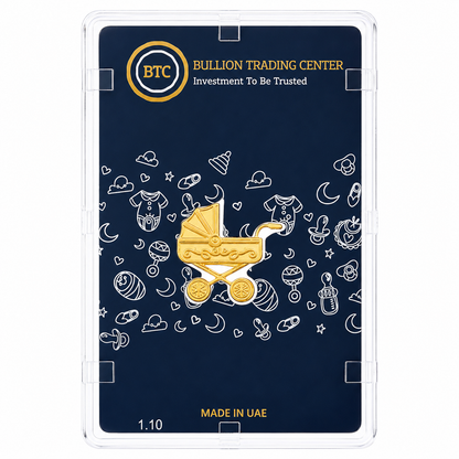 BTC Baby Car 2.5 Grams Gold Bar 24KT – FKJGBR24K7055