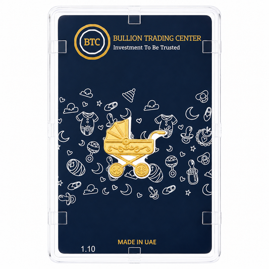BTC Baby Car 2.5 Grams Gold Bar 24KT – FKJGBR24K7055
