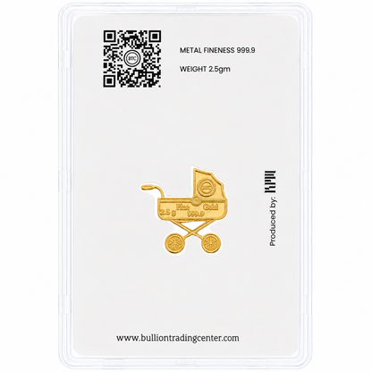BTC Baby Car 2.5 Grams Gold Bar 24KT – FKJGBR24K7055