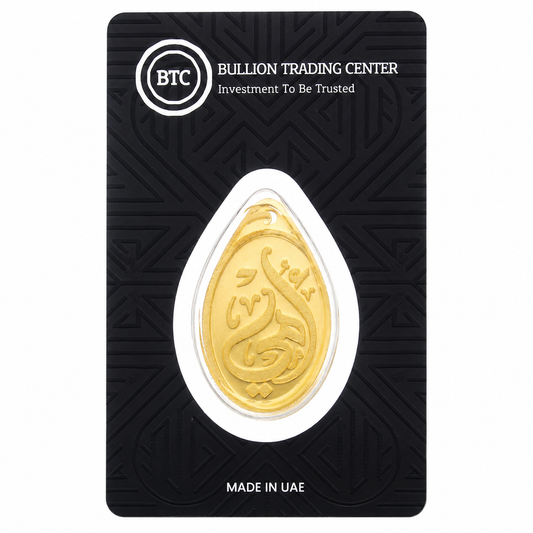 BTC 1 Ounce Ummi Gold Pendant 24KT – FKJPND24K7058