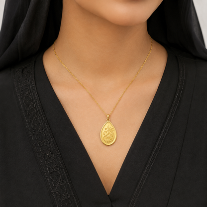 BTC 1/2 Ounce Ummi Gold Pendant 24KT – FKJGBR24K7053