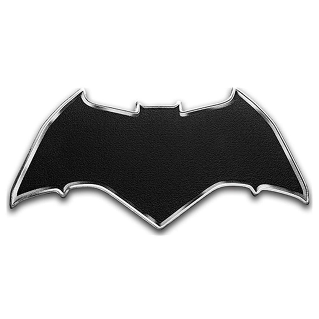 DC Comics™ 1 Ounce Batman Batarang Color Silver Coin - FKJCONSL6876