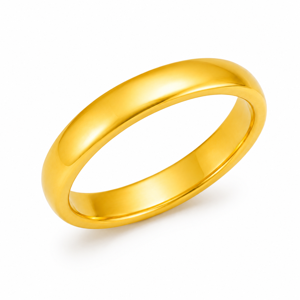 Dibla 10 Grams Gold Ring 24KT 999.9 Purity - FKJRN24K6845
