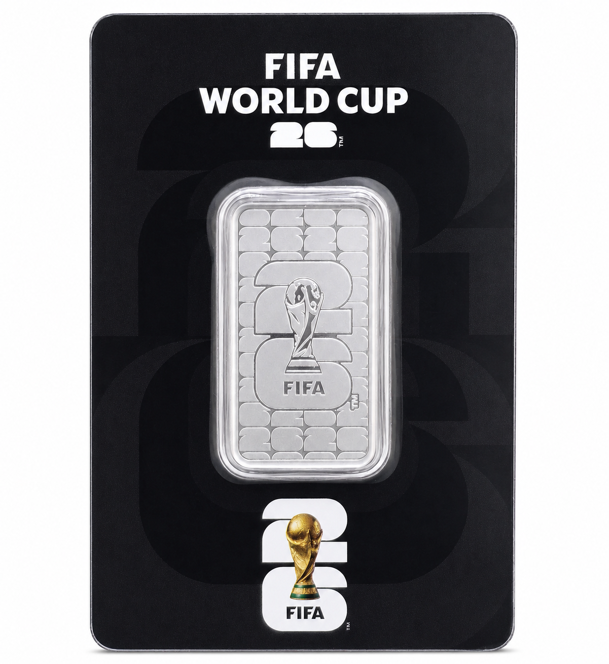FIFA World Cup 26 50 Grams Silver Bar - FKJGBRSL6960