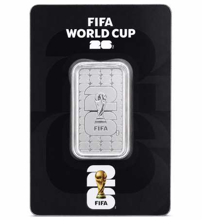 FIFA World Cup 26 100 Grams Silver Bar - FKJGBRSL6967