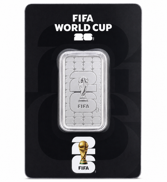 FIFA World Cup 26 50 Grams Silver Bar - FKJGBRSL6960