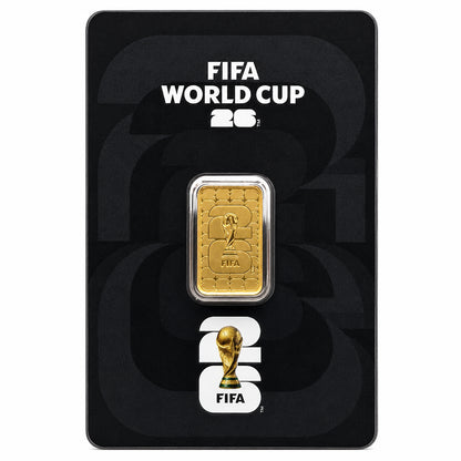 FIFA World Cup 26 5 Gram Gold Bar 24KT - FKJGBR24K6966