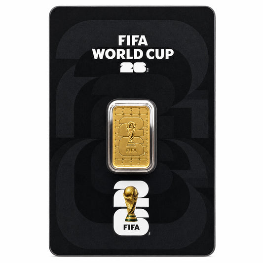 FIFA World Cup 26 5 Gram Gold Bar 24KT - FKJGBR24K6966