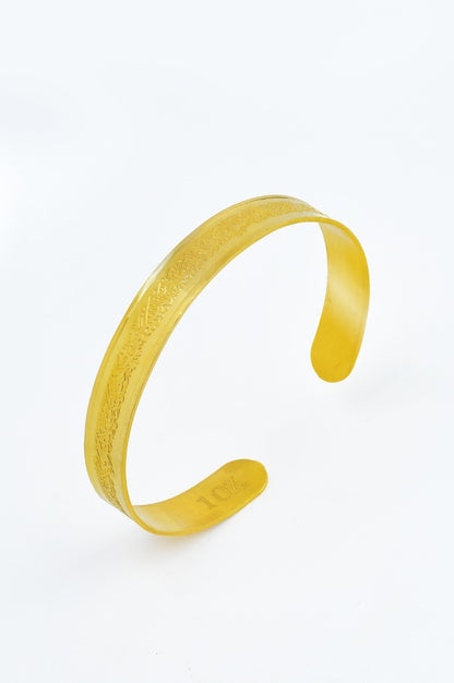 BTC 50 Grams Bangle Gold 24KT - FKJBNG24K6624