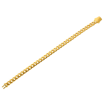 Gold Curb Bracelet 22KT - FKJBRL22KU6663