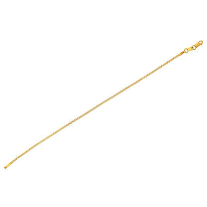 Gold Interlink Flat Bracelet 22KT - FKJBRL22KU6665