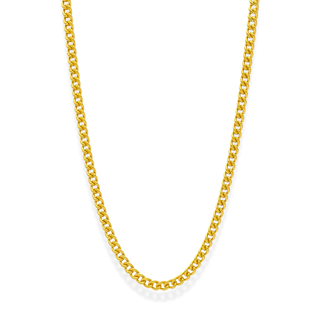 Pure Gold 24KT Chain 20 Grams - FKJCN24KU6113