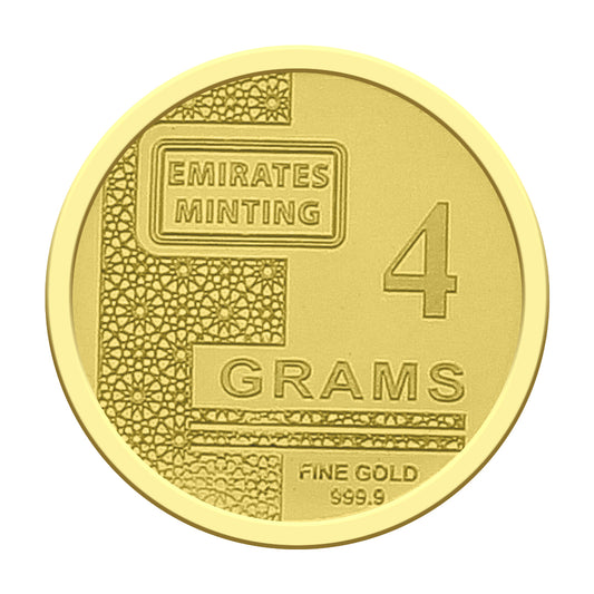 Emirates Minting Gold 4 Grams Camel Coin 24KT 999.9 Purity - FKJCON24K2273