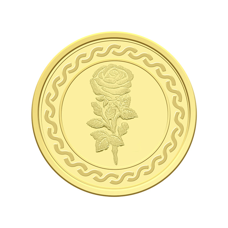 Gold 40 Grams Coin 24KT 999.9 Purity - FKJCON24K2277