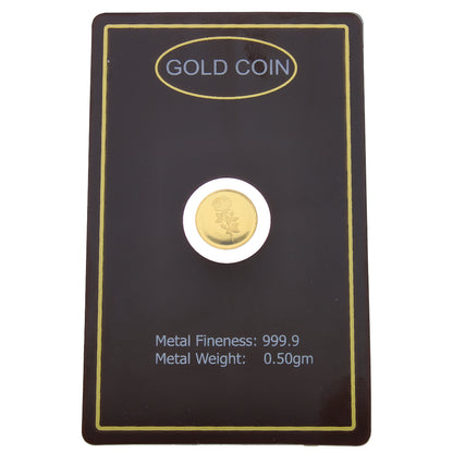 0.5g Gold Coin 24KT - FKJCON24K2345