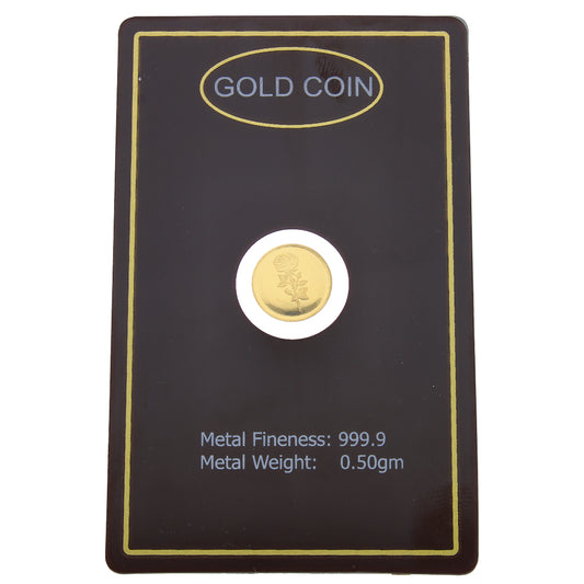 0.5g Gold Coin 24KT - FKJCON24K2345