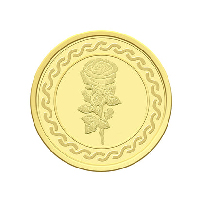 Gold 10 Gram Coin 24KT 999.9 Purity - FKJCON24KU6052