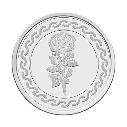 Silver 1 Gram Flower Coin 999 Purity - FKJCONSL2333