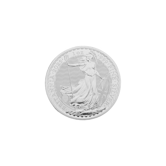 Silver 1 Ounce Britain Pound Coin 999.0 Purity - FKJCONSL6846