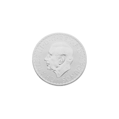 Silver 1 Ounce Britain Pound Coin 999.0 Purity - FKJCONSL6846