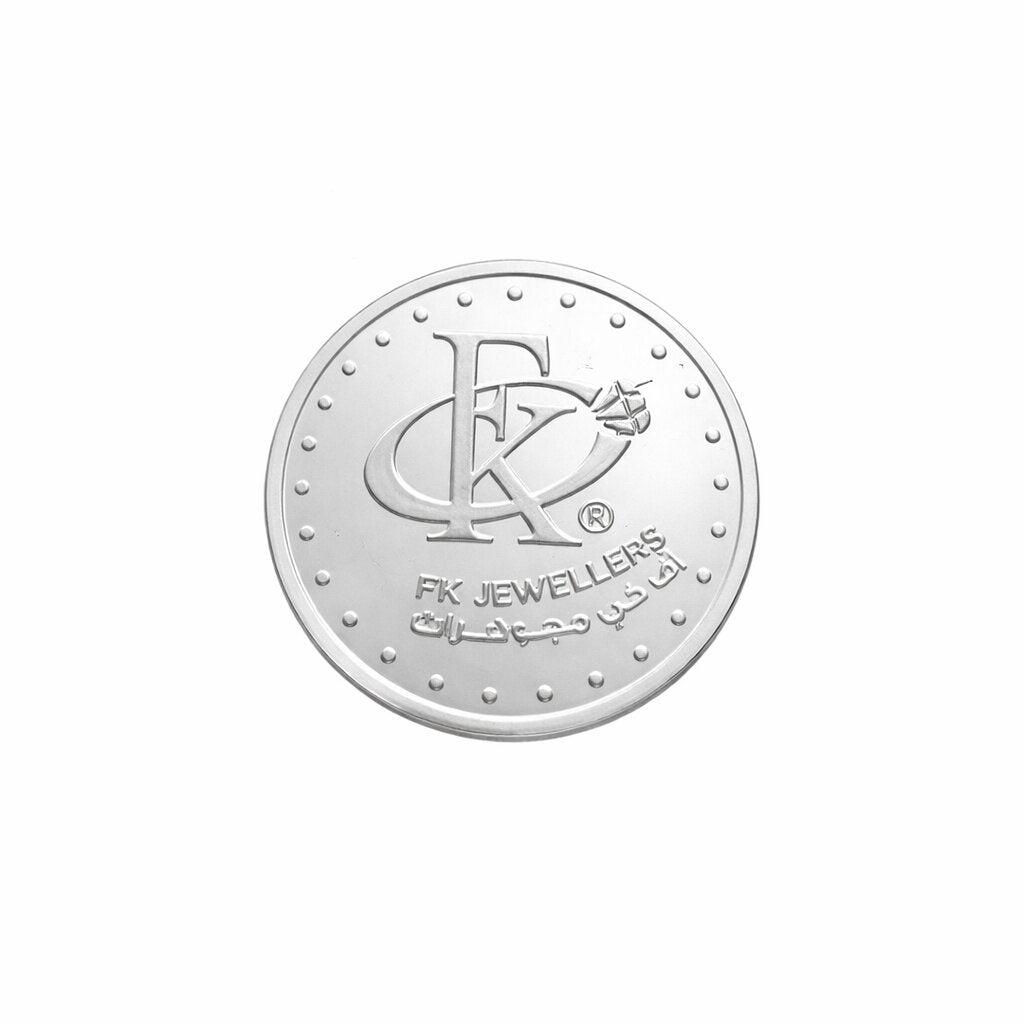 FK Jewellers 1 Gram 999 Purity Silver Coin - FKJCONSL6896