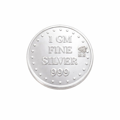 عملة فضية من عيار 999 من FK Jewellers، وزنها 1 غرام - FKJCONSL6896