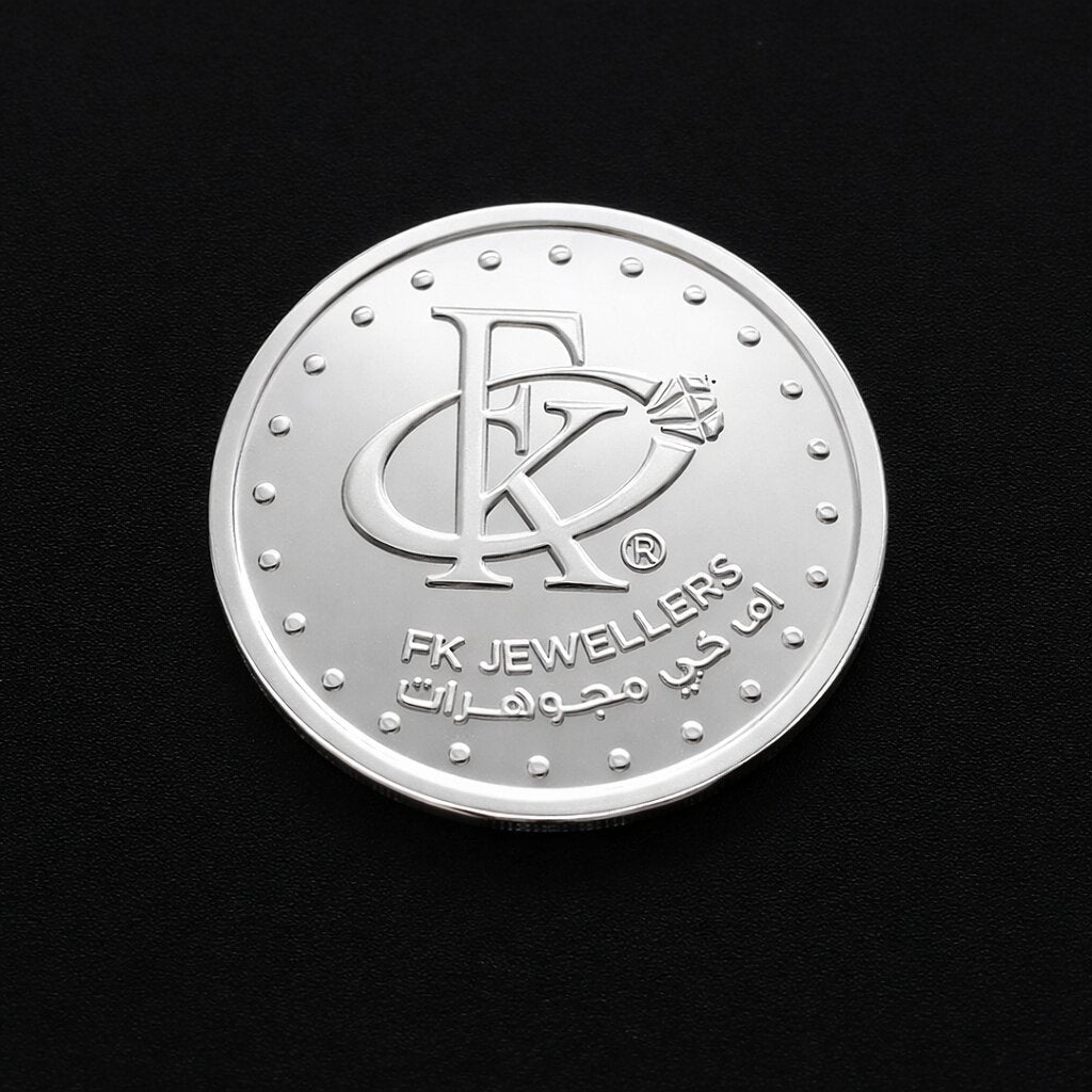 FK Jewellers 1 Gram 999 Purity Silver Coin - FKJCONSL6896