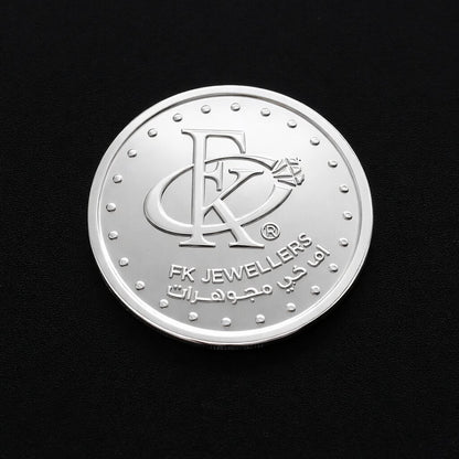 عملة فضية من عيار 999 من FK Jewellers، وزنها 1 غرام - FKJCONSL6896