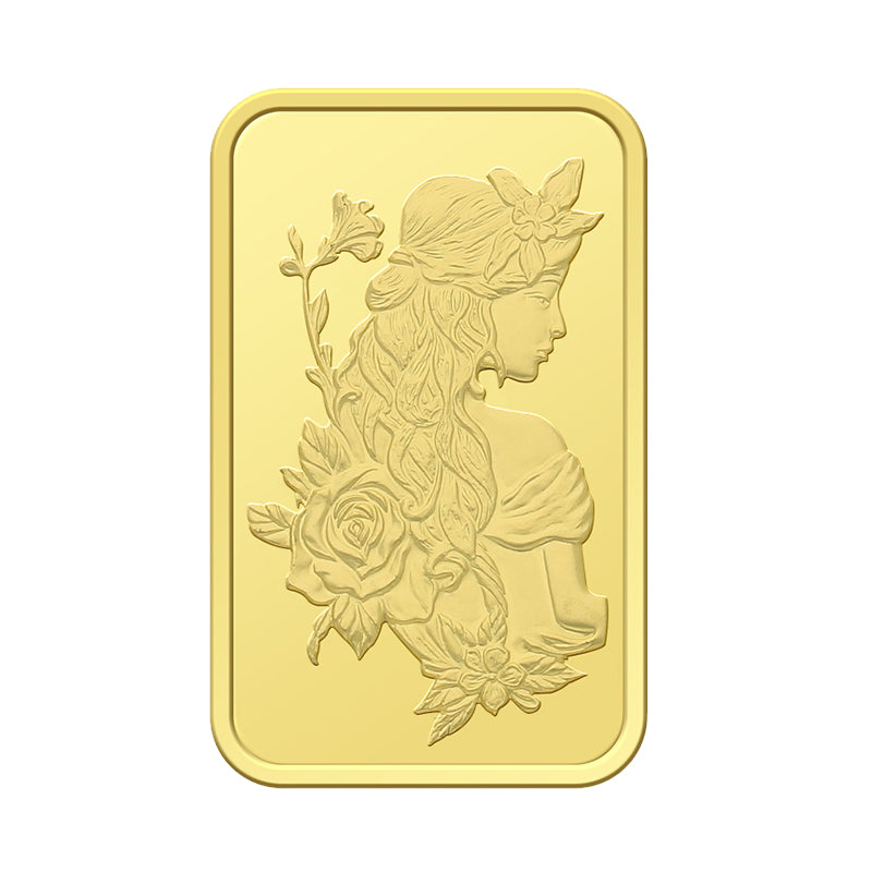 Emirates Minting 1 Ounce Gold Bar 999.9 Purity - FKJGBR24K2295