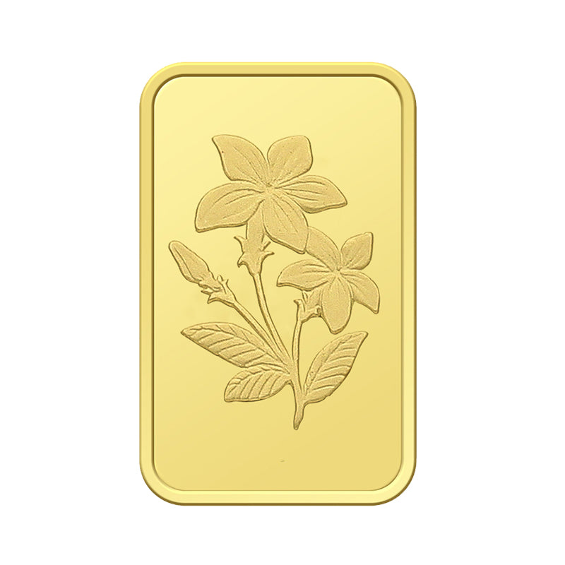 Emirates Minting 1 Gram Flower Gold Bar 999.9 Purity - FKJGBR24K2323