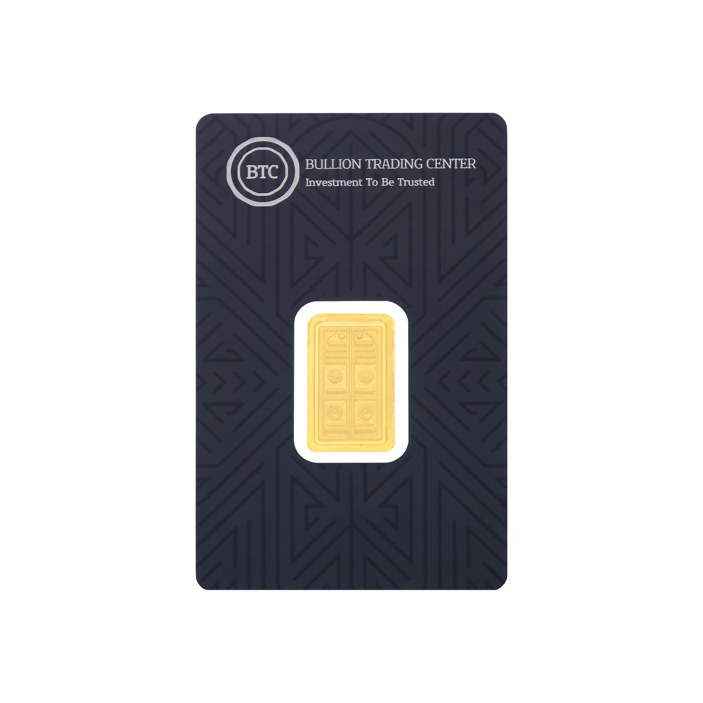 BTC 5 Grams The Door of the Kaaba Gold Bar 24KT - FKJGBR24K6610