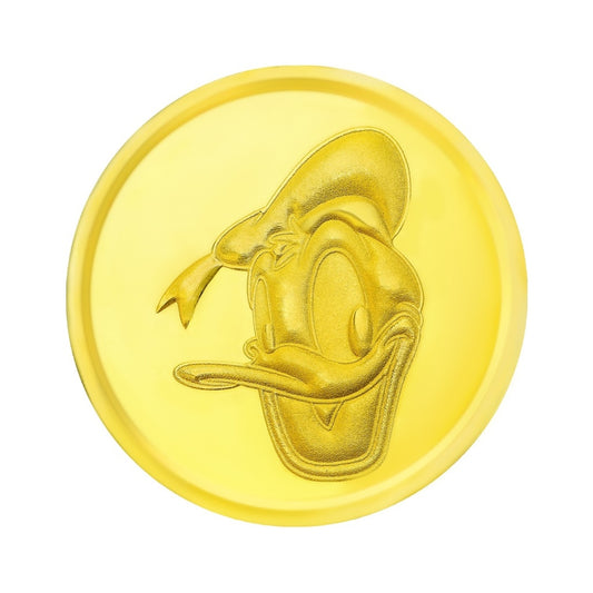 Disney Donald Duck 8 Grams BTC Coin 999.9 Purity  - FKJCON24K6693