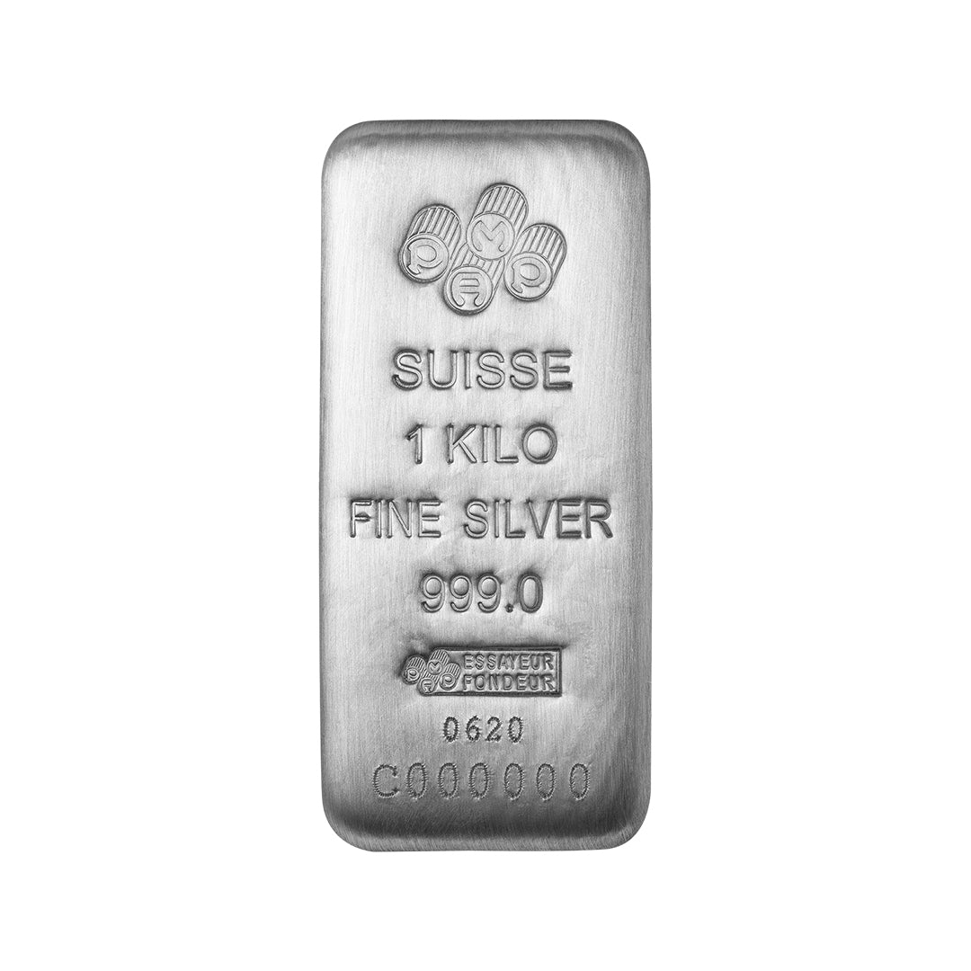 Pamp 1 Kilogram Silver Bar 999.0 Silver - FKJGBRSL2723