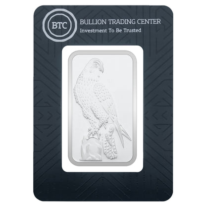 BTC 50 Grams The Falcon Silver Bar - FKJGBRSL6620