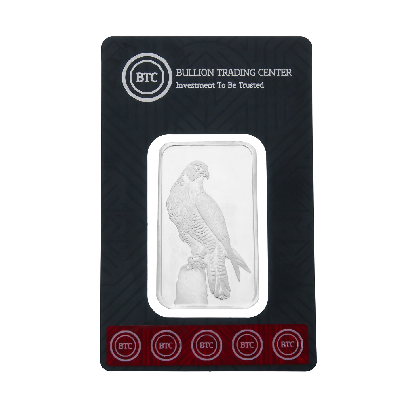 BTC 1 Ounce The Falcon Silver Bar - FKJGBRSL6788